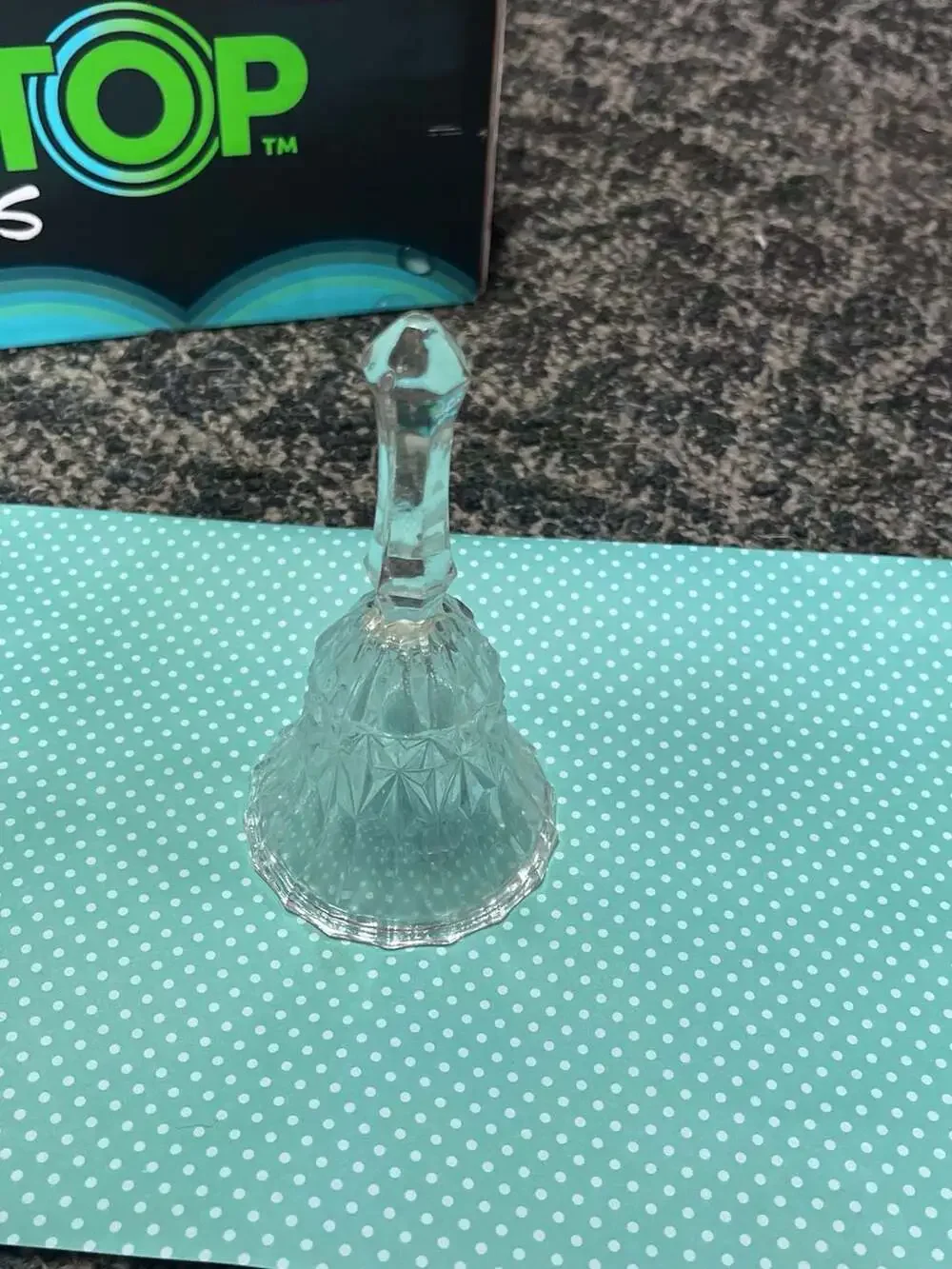 Vintage 24% Lead Crystal Decorative Table Bell